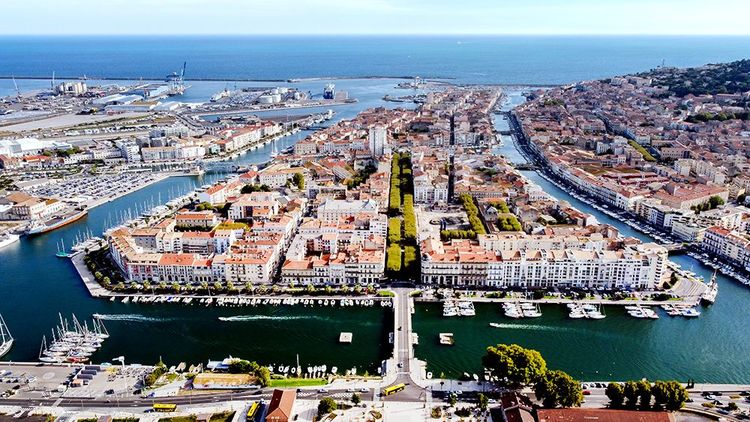 Sète et ses canaux