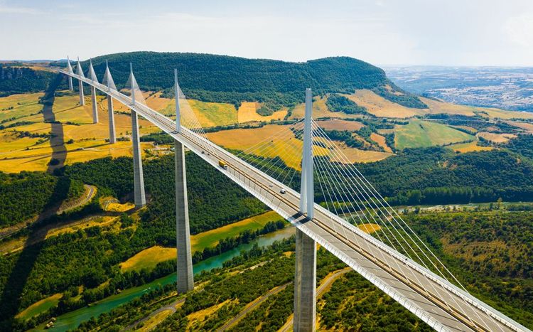 Le viaduc de Millau (France)
