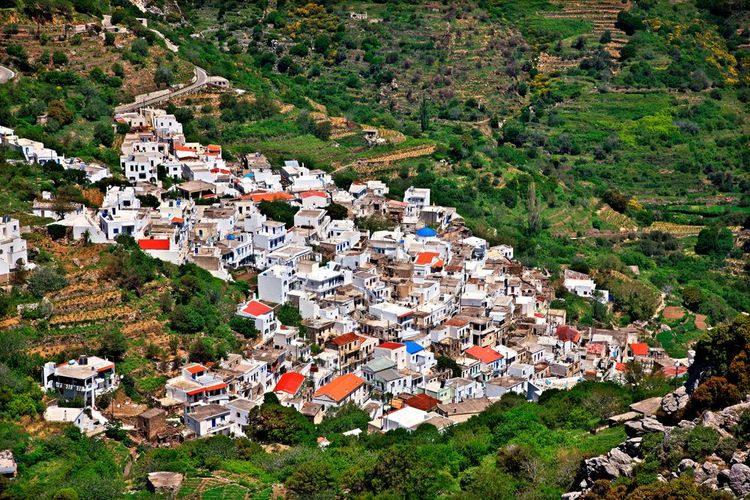 Le village de Koronos