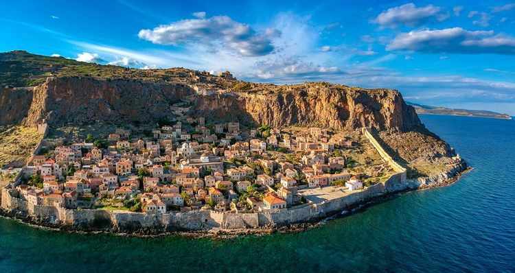Monemvasia, surnommé Le Gibraltar grec