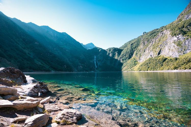 Lac Oô dans les Pyrénées françaises