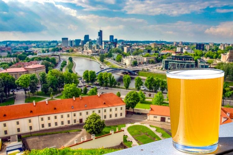 A Vilnius, on boit volontiers de la bière