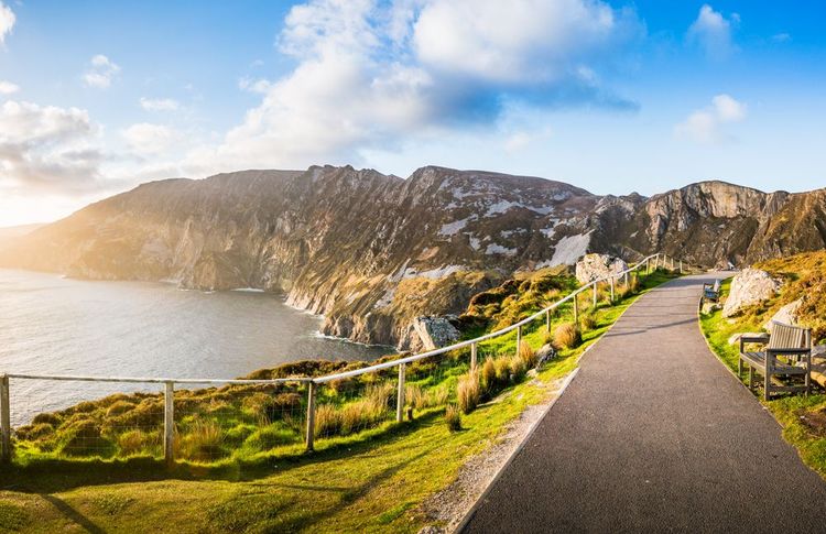 Falaise de Slieve, Irlande