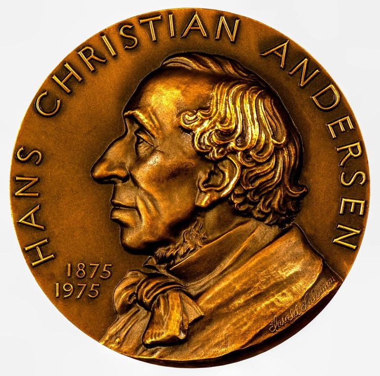 Pièce de monnaie commémorative à l'effigie d'Andersen