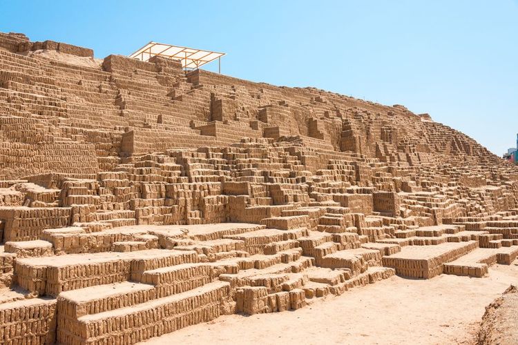 The Huaca Pucllana site in Lima