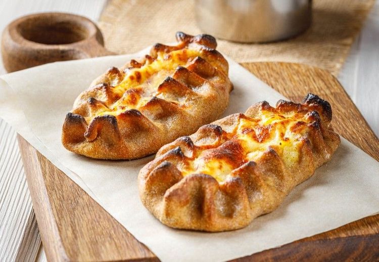 Les pirogs, sortes de chaussons généralement garnis de chair de poisson