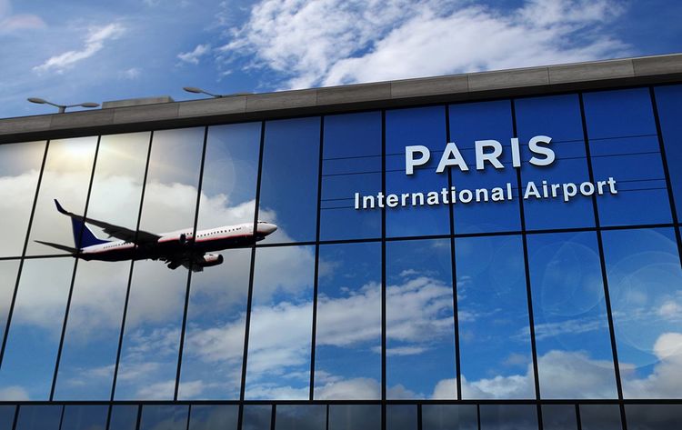 Décollage à l'aéroport d'Orly