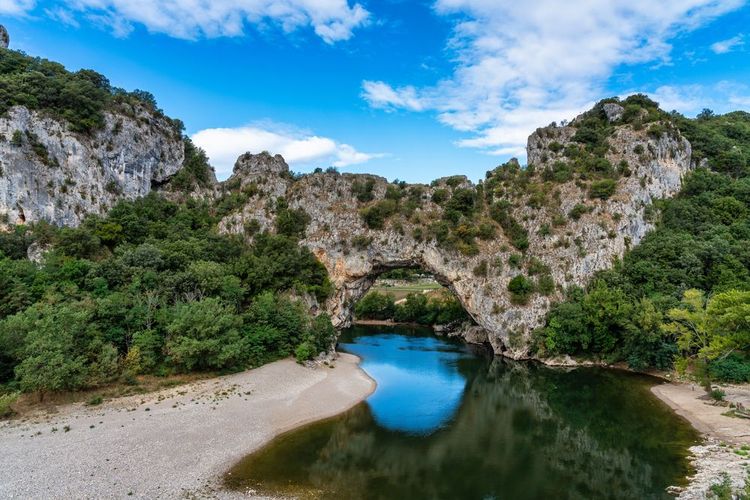 Les gorges de l'Ardèche