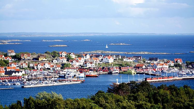 Styrsö et son port