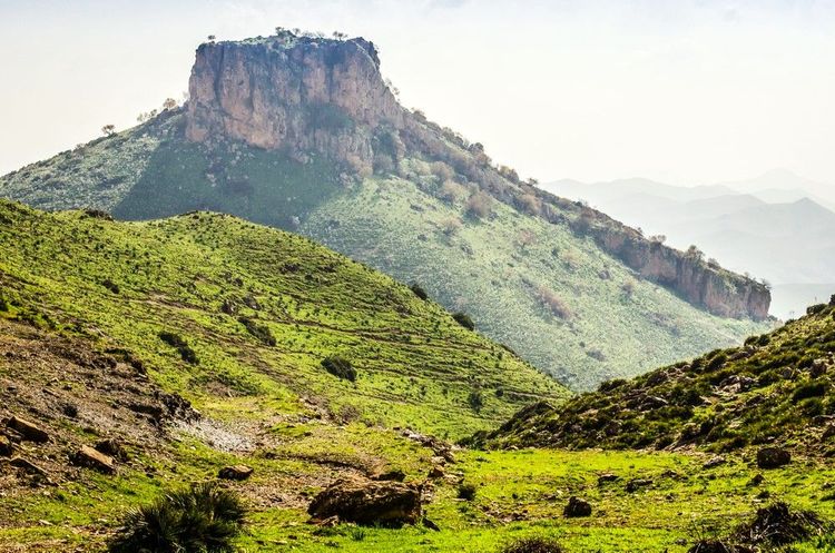 La nature et son relief parfois étonnant à Azrou
