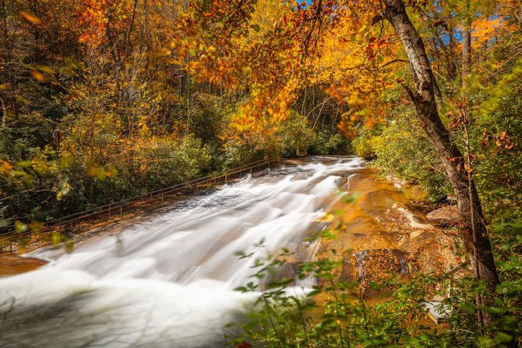 Sliding Rock, Pisgah National Forest, Caroline du Nord