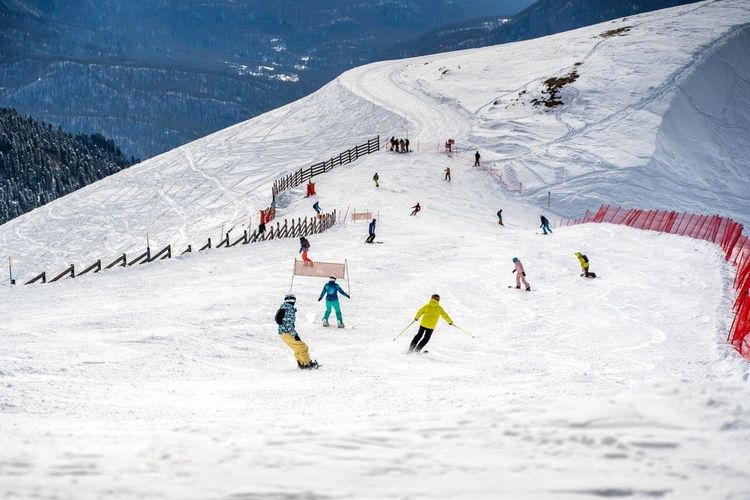 Surf et ski sur les pentes d'Avoriaz