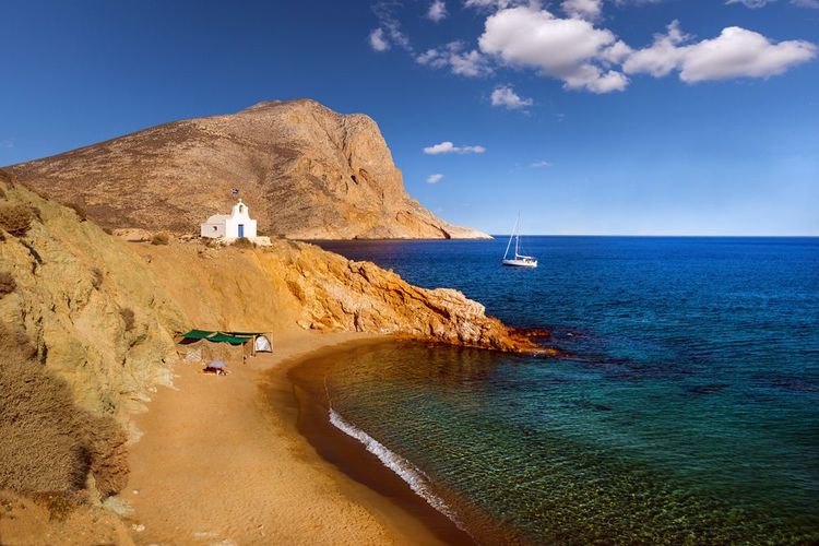 La tranquillité sans pareil de l'île d'Anafi