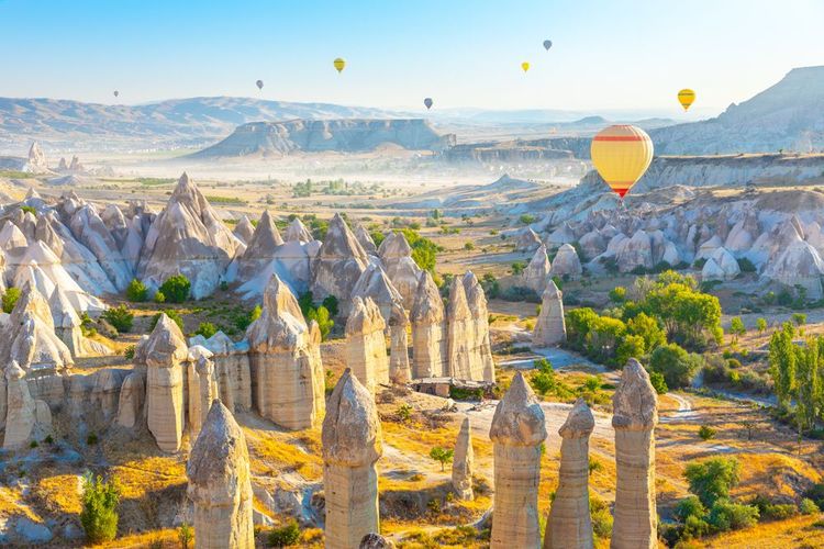 La Cappadoce et ses fameuses cheminées de fée