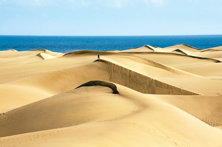 Dunes de Maspalomas à Gran Canaria, Espagne