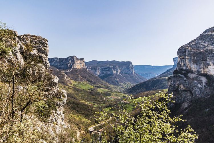 Les gorges de la Bourne