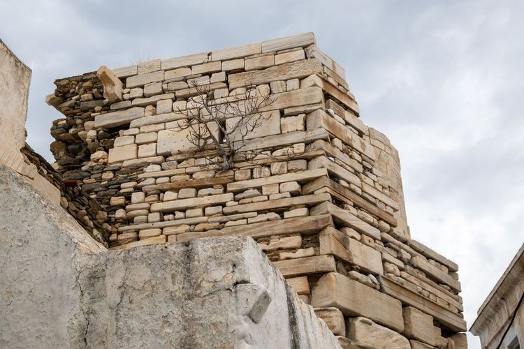 Le chateau franc ou Kástro, dans la vieille ville de Parikia