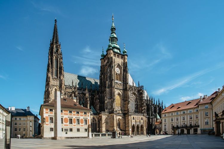 La cathédrale Saint-Guy à Prague
