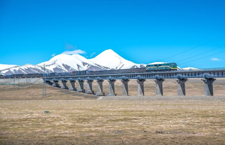 Le dragon de fer sur l'un de ses nombreux ponts