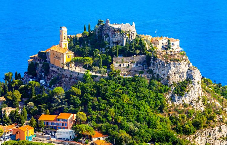 Eze, vue sur la partie qu'on nomme Eze-Village