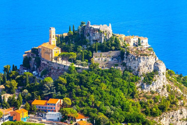 Le village d'Eze près de Nice