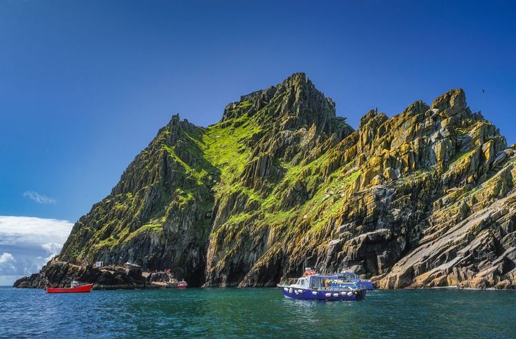 L'île de Skellig Michael.