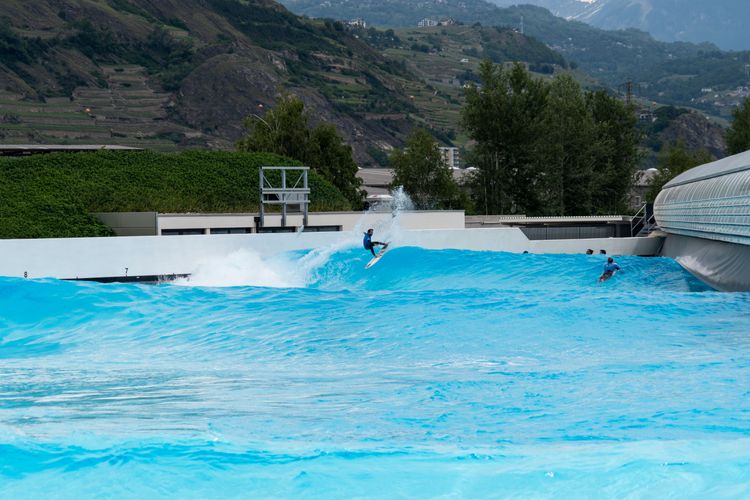 Surf en Zúrich en verano