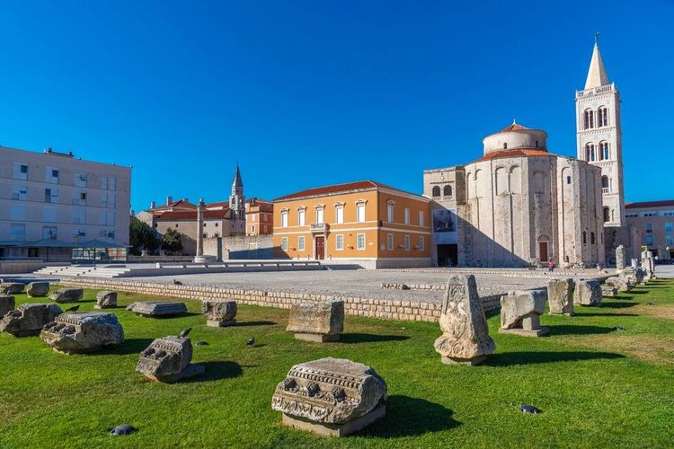 Le forum romain de Zadar : une plongée dans l'histoire fascinante de la Croatie antique