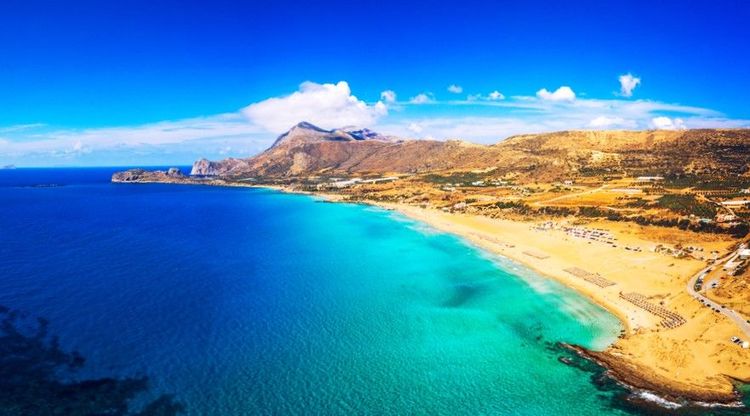 L'imposante plage de Falassarna