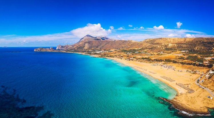 Plage turquoise de Falasarna (Falassarna)