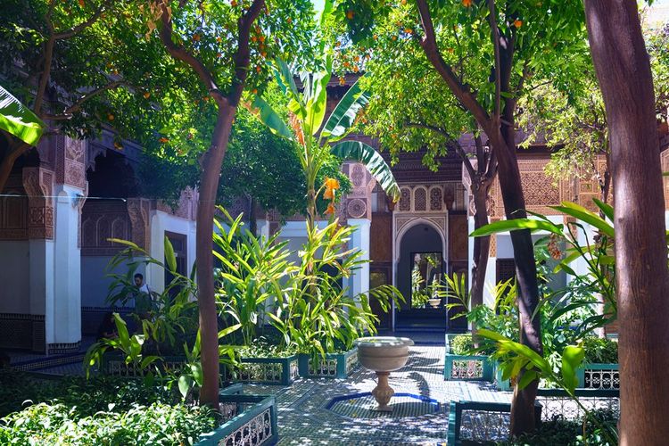 Palais Bahia, Marrakech, Maroc