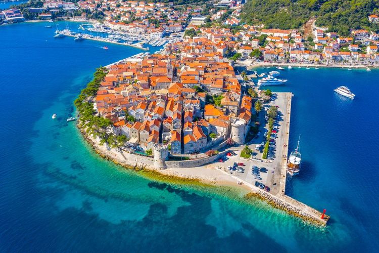 La ville fortifiée de Korcula