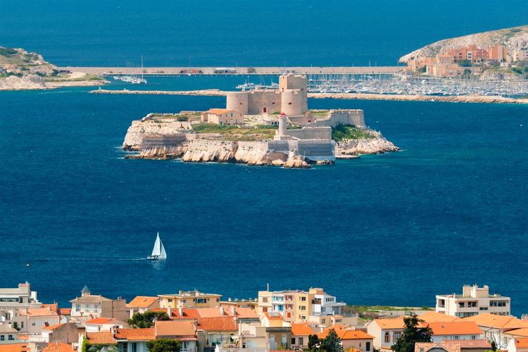 L'île d'If dans les Bouches-du-Rhône