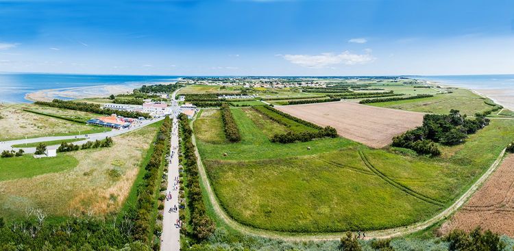 La pointe de Chassiron, au bout de l'île