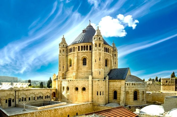 La cathédrale arménienne Saint-Jacob date du XIIe siècle, proche de la porte de Zion