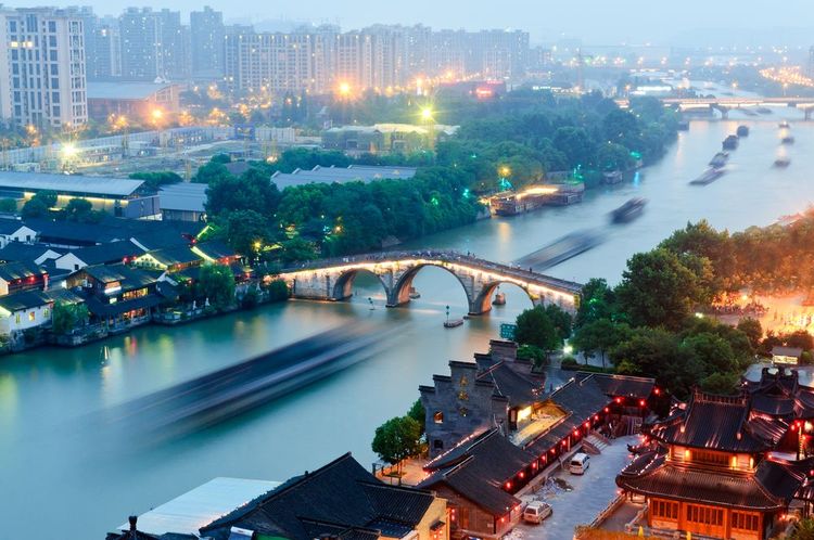 Grand Canal de Chine, Hangzhou