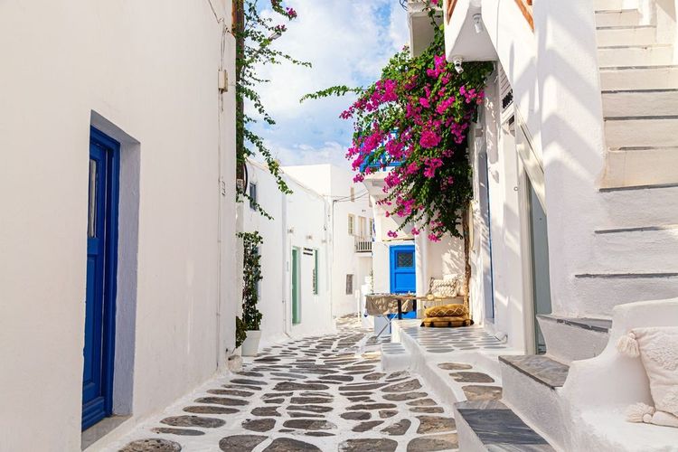 Une ruelle de Mykonos