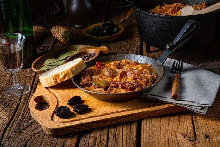 Bigos, ou chou ragoûté au paprika