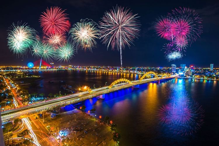 La ville de Da Nang, Vietnam