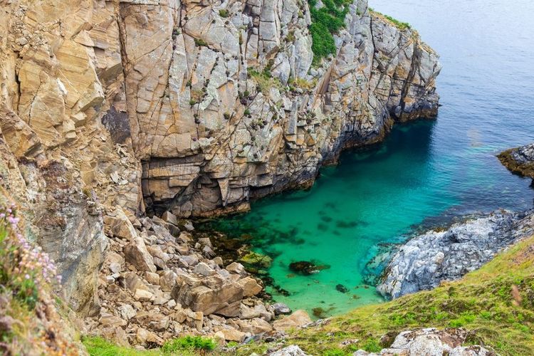 L'île d'Ouessant, dans le Finistère
