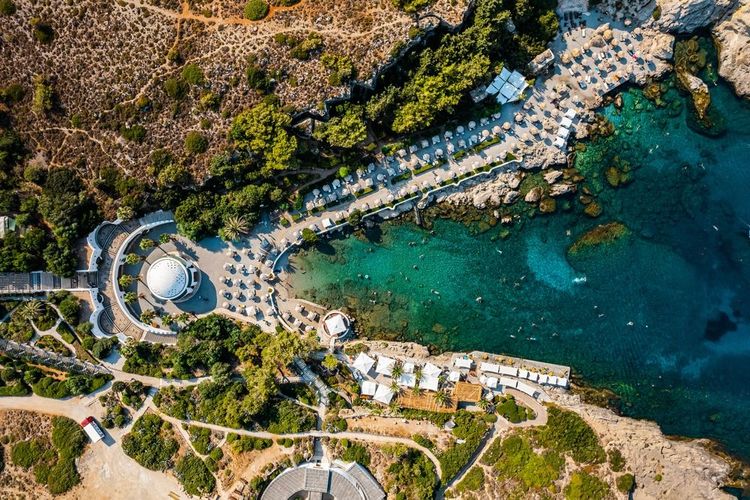  Plage de Kallithea, Rhodes
