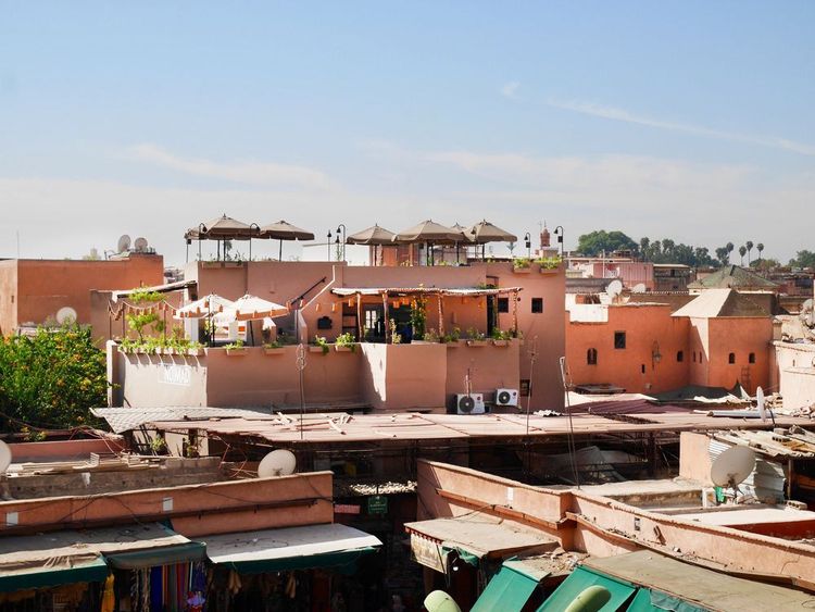 Le rooftop du Nomad, médina de Marrakech