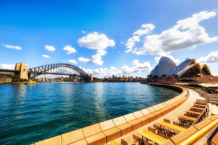 Circular Quay, avec sa belle terrasse