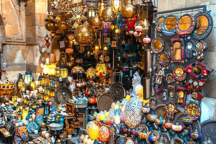 Boutique d'objets artisanaux locaux