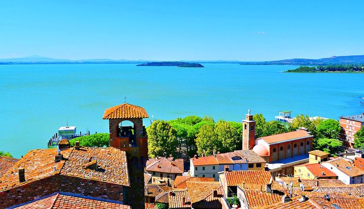 Le lac Trasimène