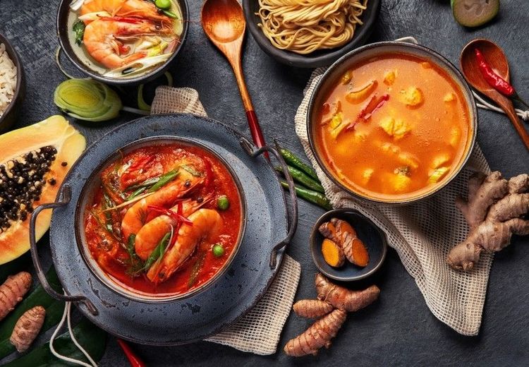 Les cuisines chinoise, thaïlandaise et japonaise sont particulièrement consommées à Abu Dhabi