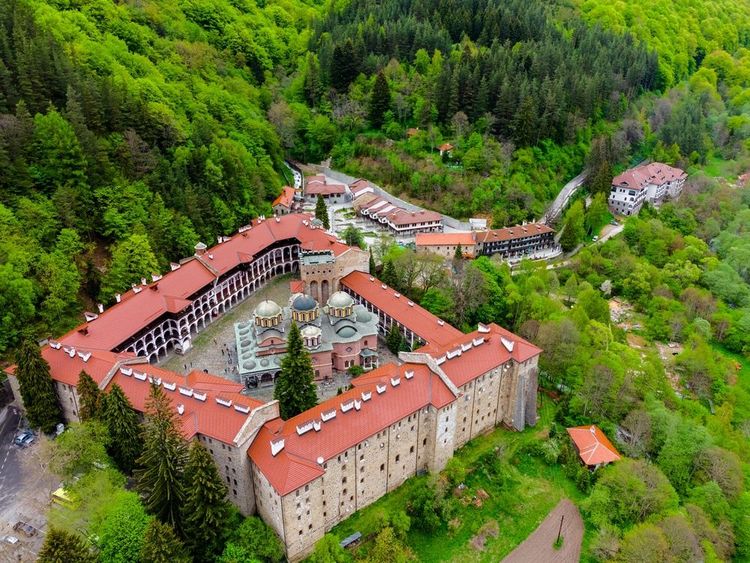Le Monastère de de Rila en Bulgarie