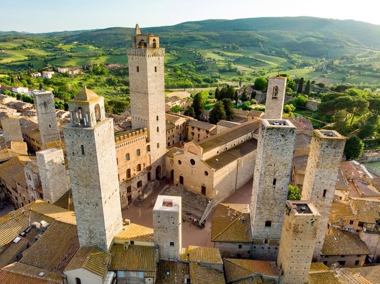 Les tours de San Gimignano.