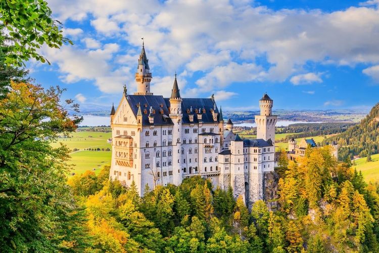 Le Château de Neuschwanstein en Allemagne