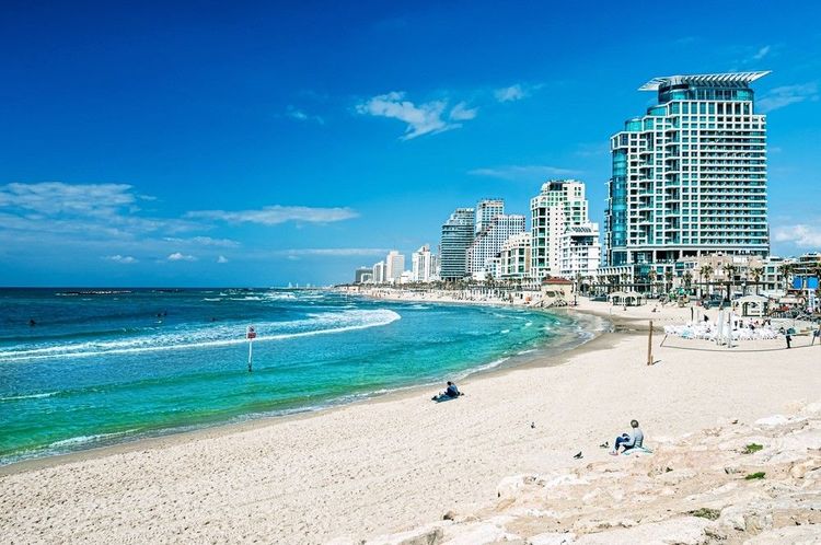 Plage à Tel Aviv